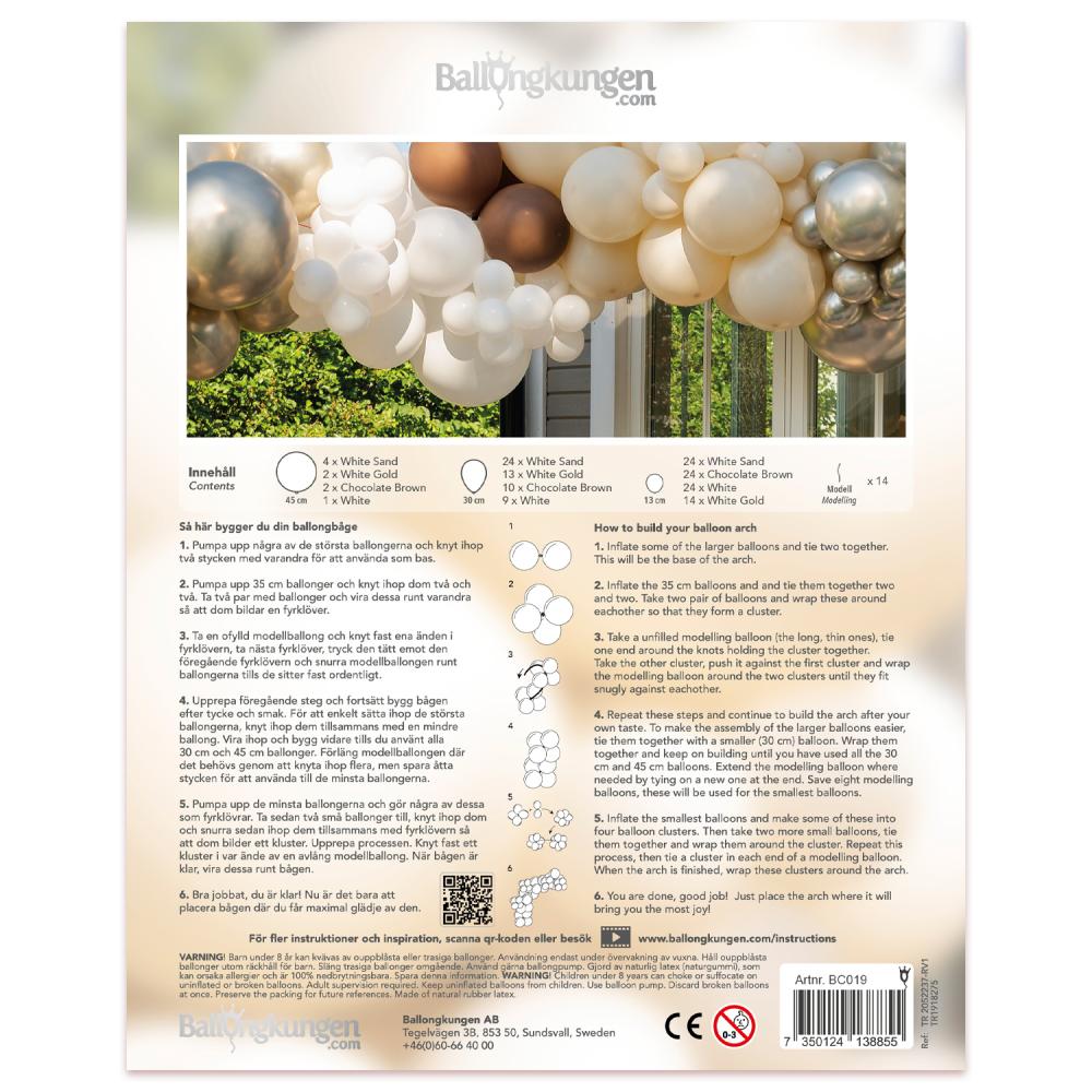 Balloon Arch Kit - Nude