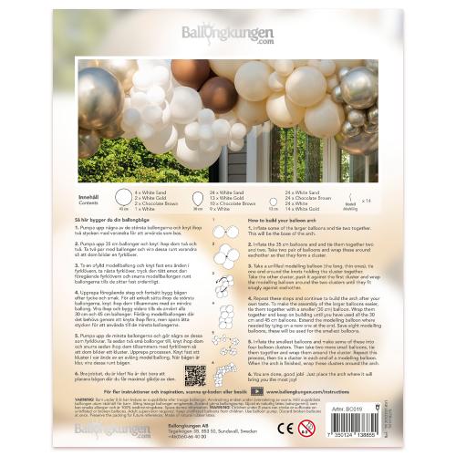 Balloon Arch Kit - Nude