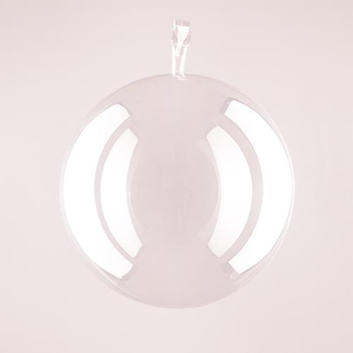 Bubble Balloon - Clear 55 cm with valve - BULK