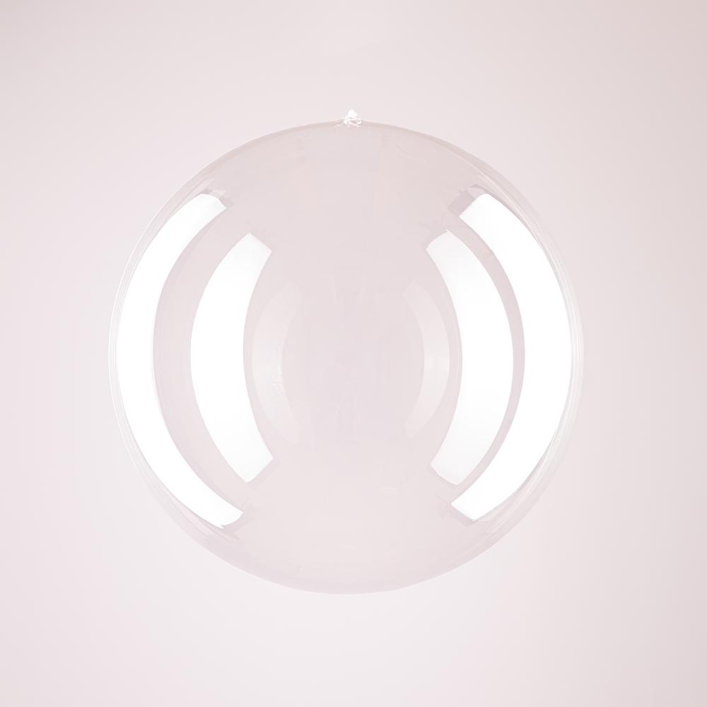 Bubble Balloon - Clear 55 cm without valve - BULK