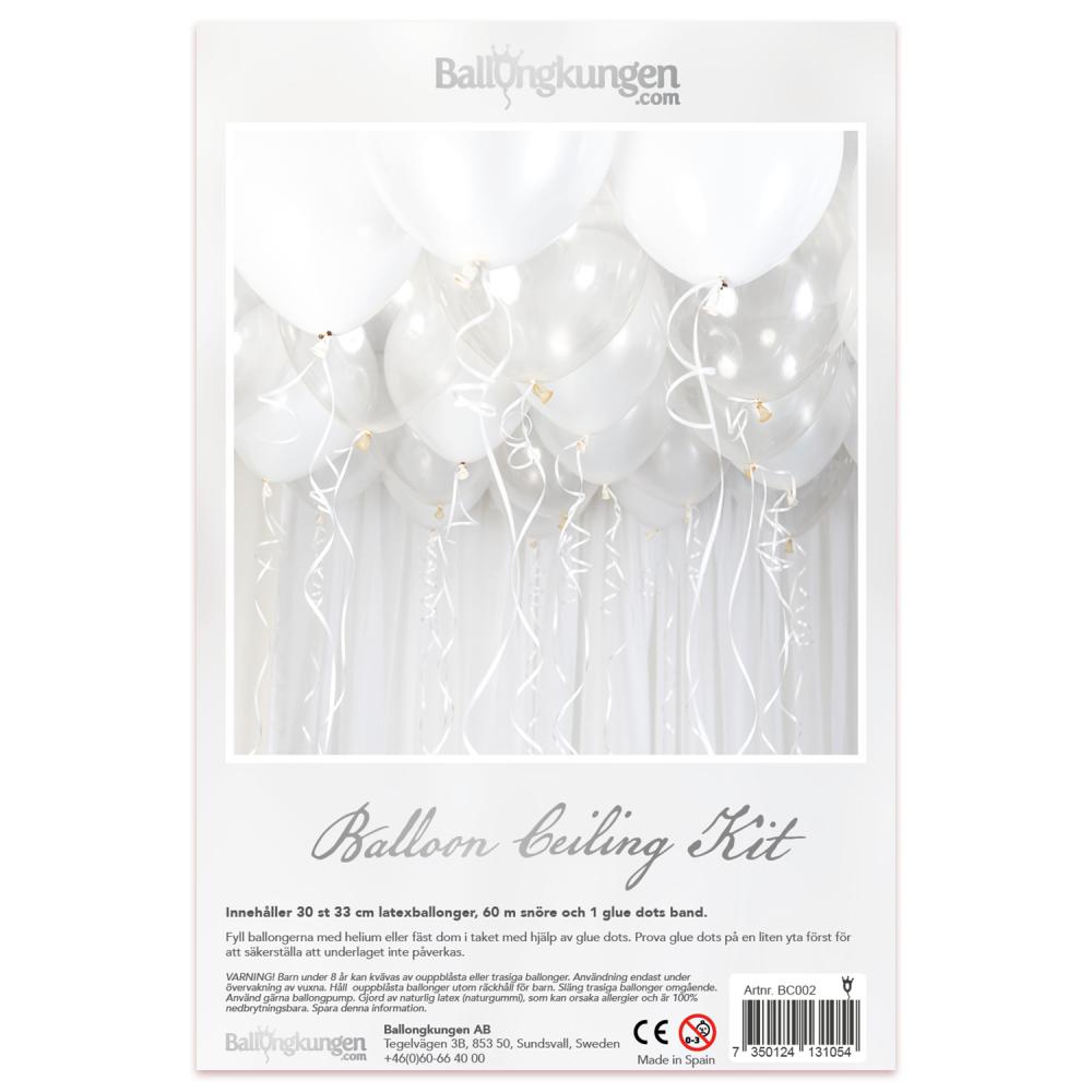 Balloon Ceiling Kit - White