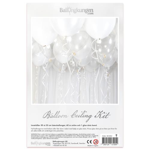 Balloon Ceiling Kit - White