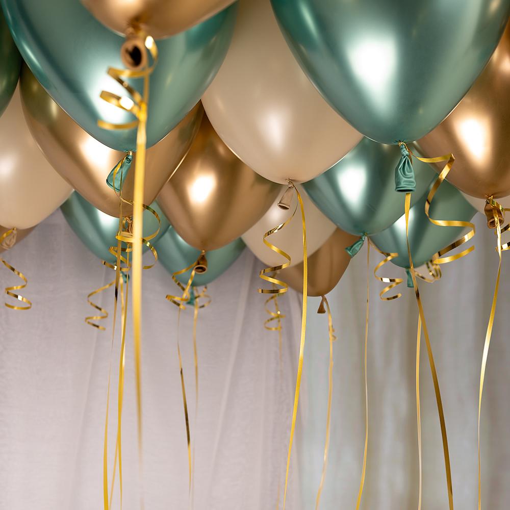 Balloon Ceiling Kit - Green Blush