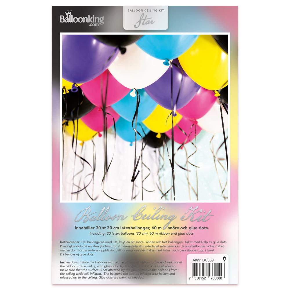 Balloon Ceiling Kit - Star