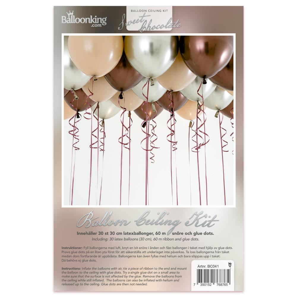 Balloon Ceiling Kit - Sweet Chocolate