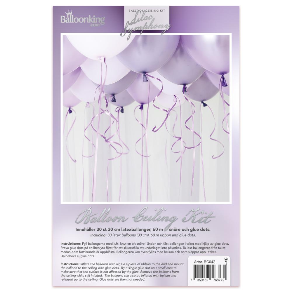 Balloon Ceiling Kit - Lilac Symphony