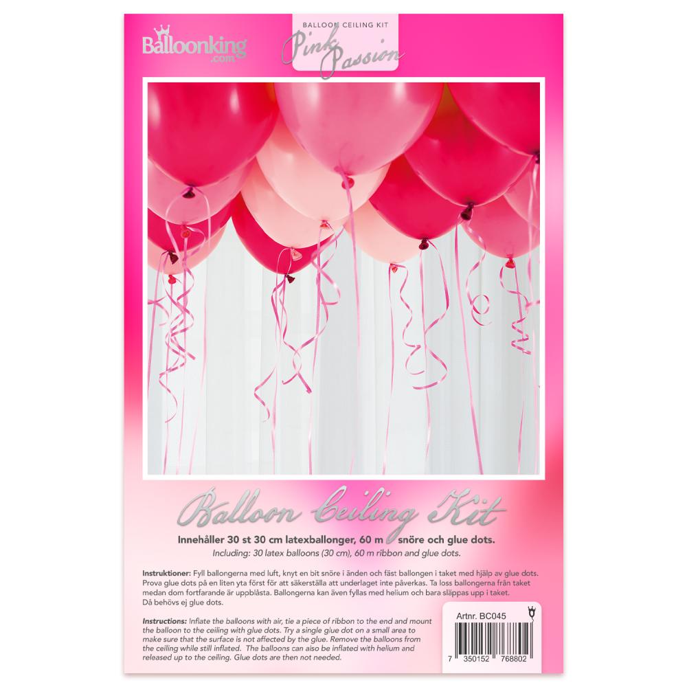 Balloon Ceiling Kit - Pink Passion
