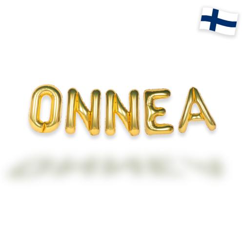 Ballonggirlang - ONNEA Guld 35 cm