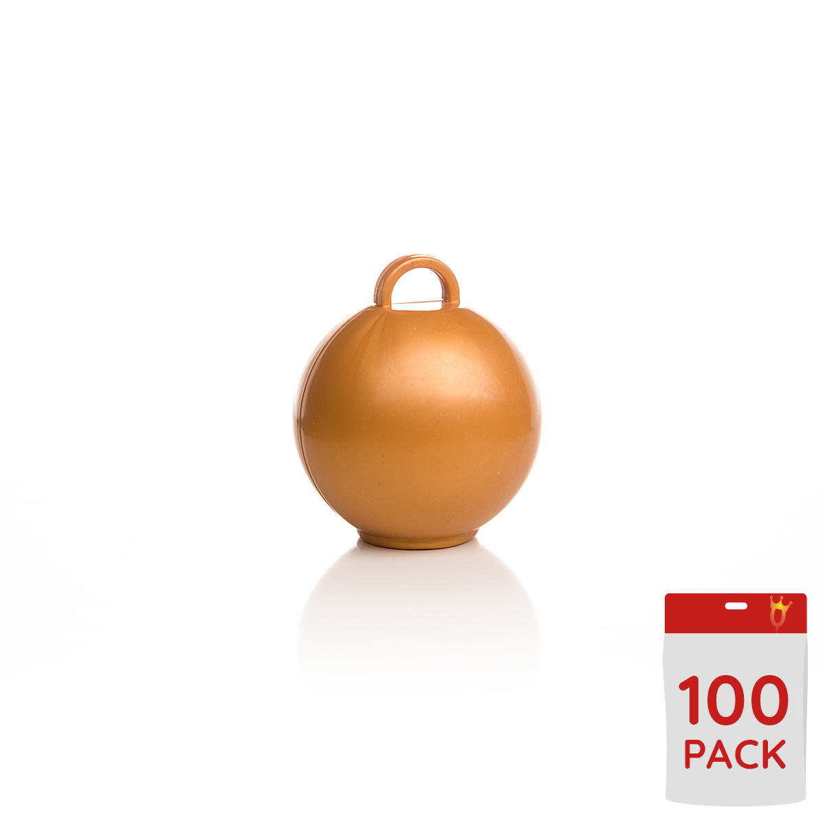 Bubble Weights - Gold Metallic 75g - 100-pack