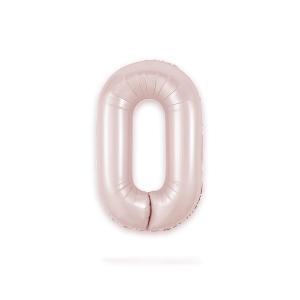 Ballongsiffra - Noll Baby Pink 86 cm