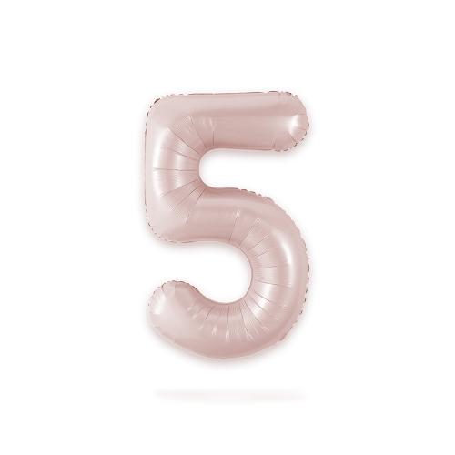 Ballongsiffra - Fem Baby Pink 86 cm