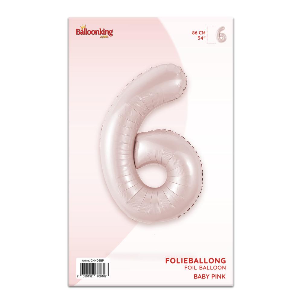 Ballongsiffra - Sex Baby Pink 86 cm