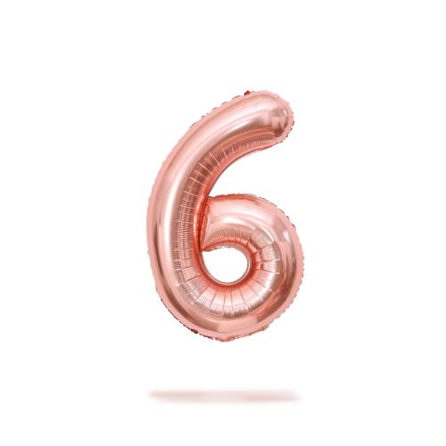 Ballongsiffra - Sex Rose Gold 86 cm