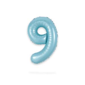 Ballongsiffra - Nio Baby Blue 86 cm