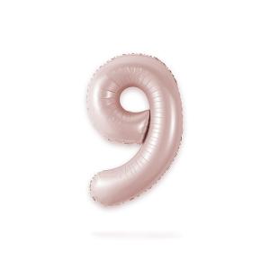 Ballongsiffra - Nio Baby Pink 86 cm
