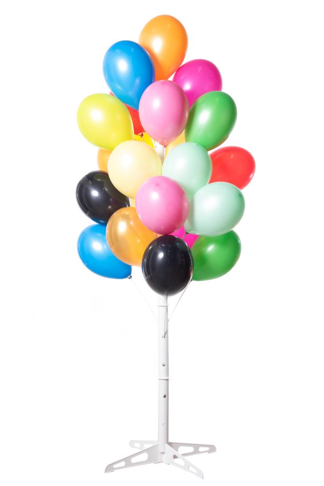 Ballongställ - Vitt