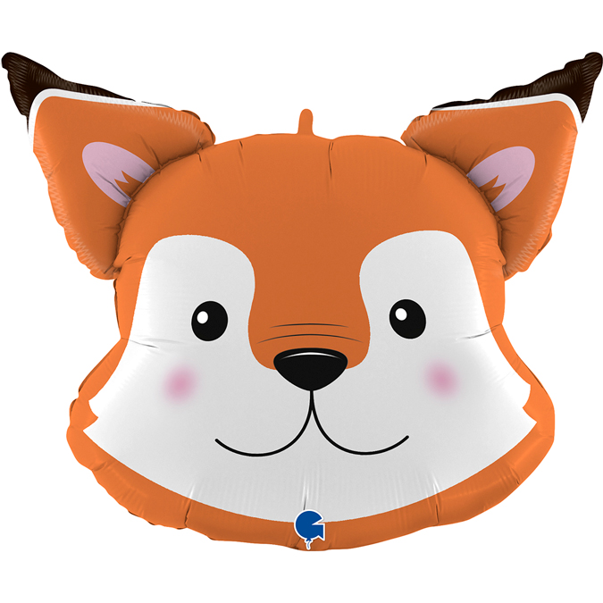 Folieballong - Fox Head Shape