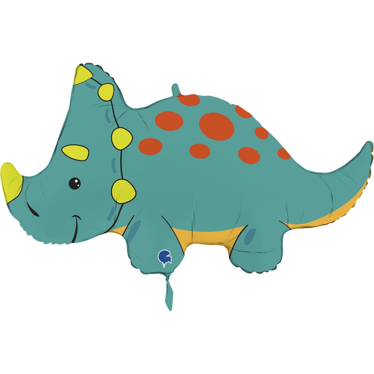 Folieballong - Triceratops Shape 91 cm