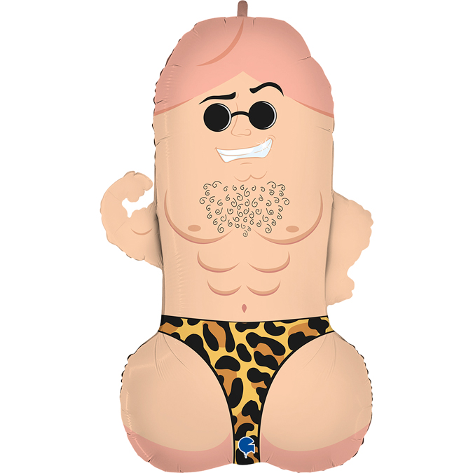 Folieballong - Mr D 91 cm