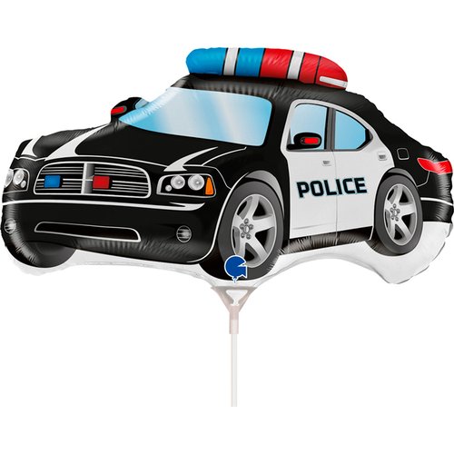 Folieballong Mini - Police Car mini 35 cm
