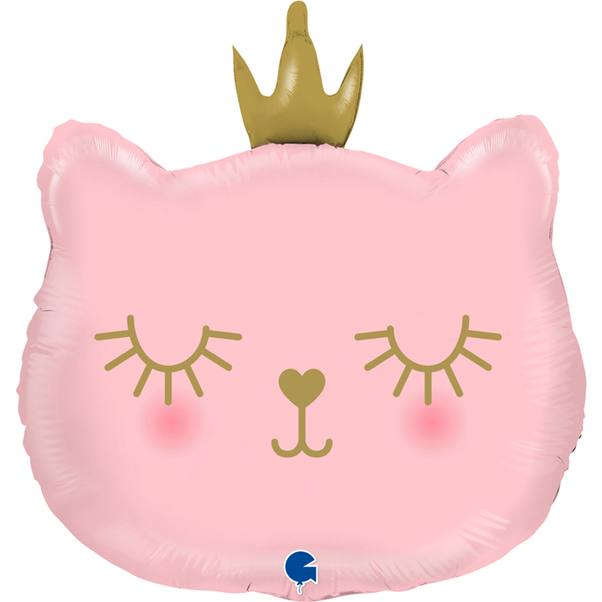 Folieballong - Cat Princess Shape 66 cm