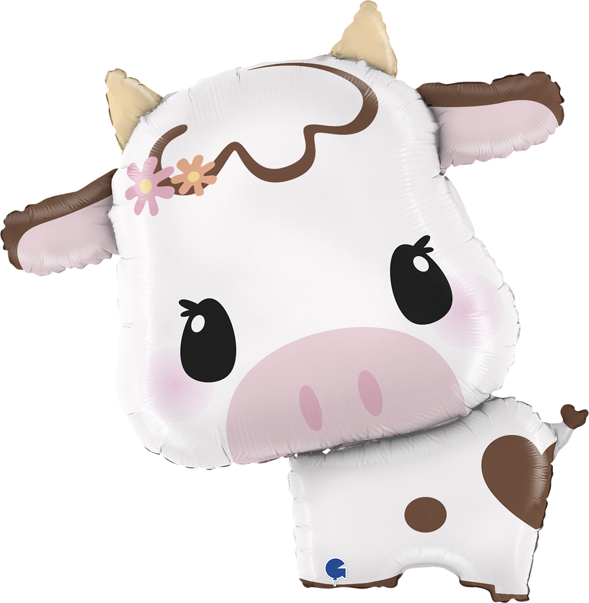 Folieballong - Cute Cow Shape