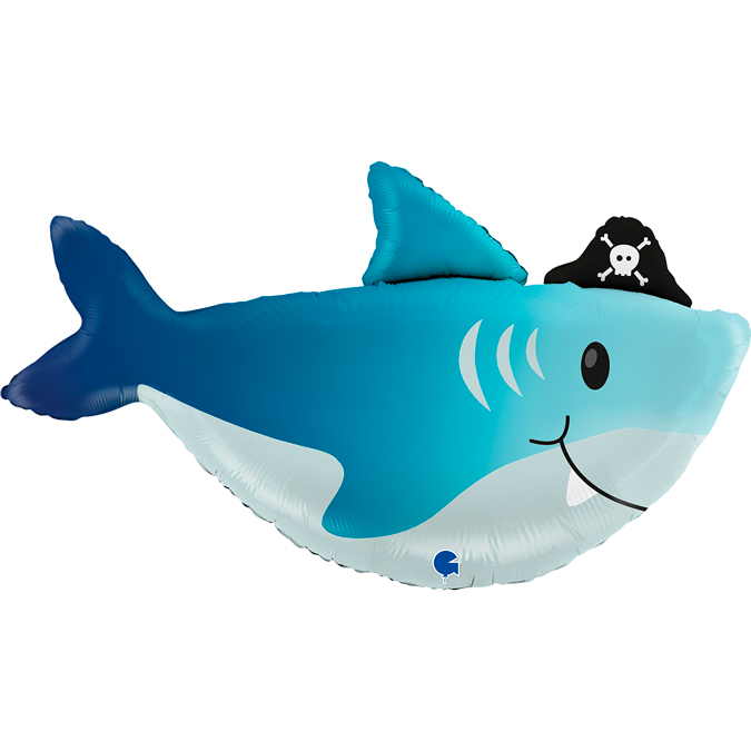 Folieballong - Shark Shape 74 cm