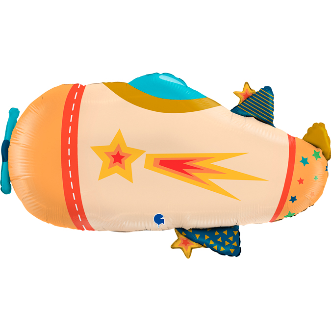 Folieballong - Cool Airplane Shape 73 cm