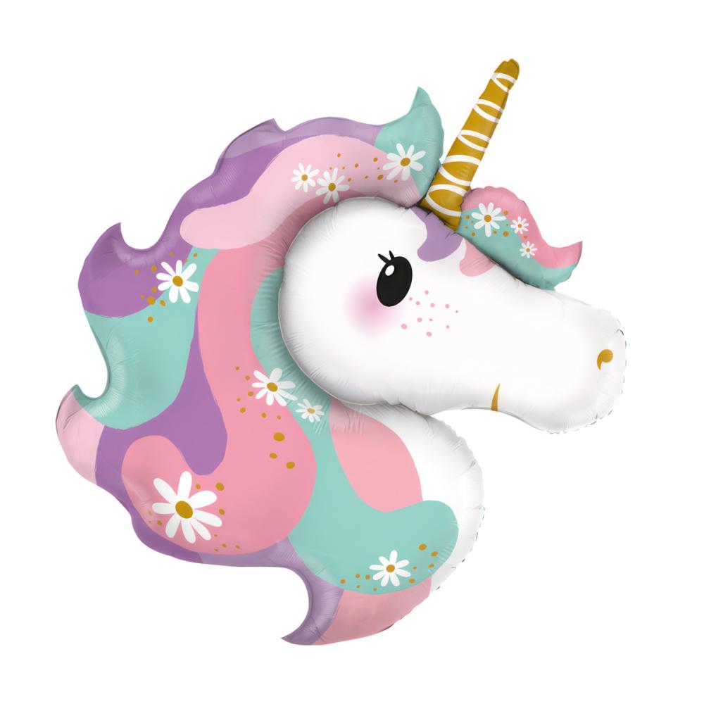 Folieballong - Hippie Unicorn Shape
