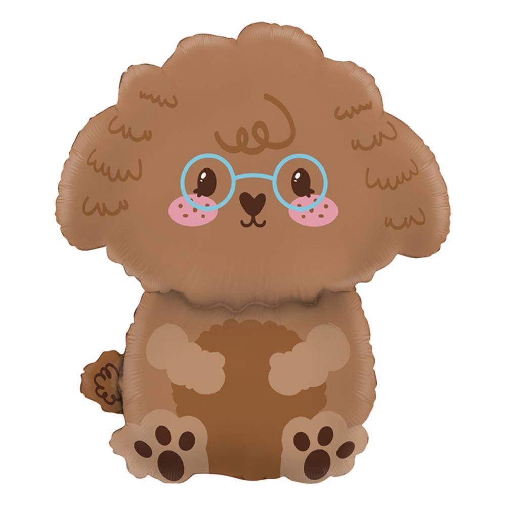 Folieballong - Cute Toy Poodle Shape 53 cm