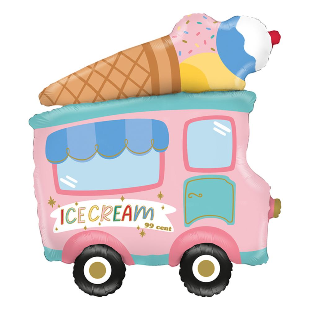 Folieballong - Icecream Truck Shape 74 cm