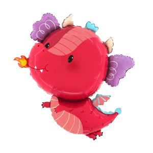 Folieballong - Funny Dragon Shape