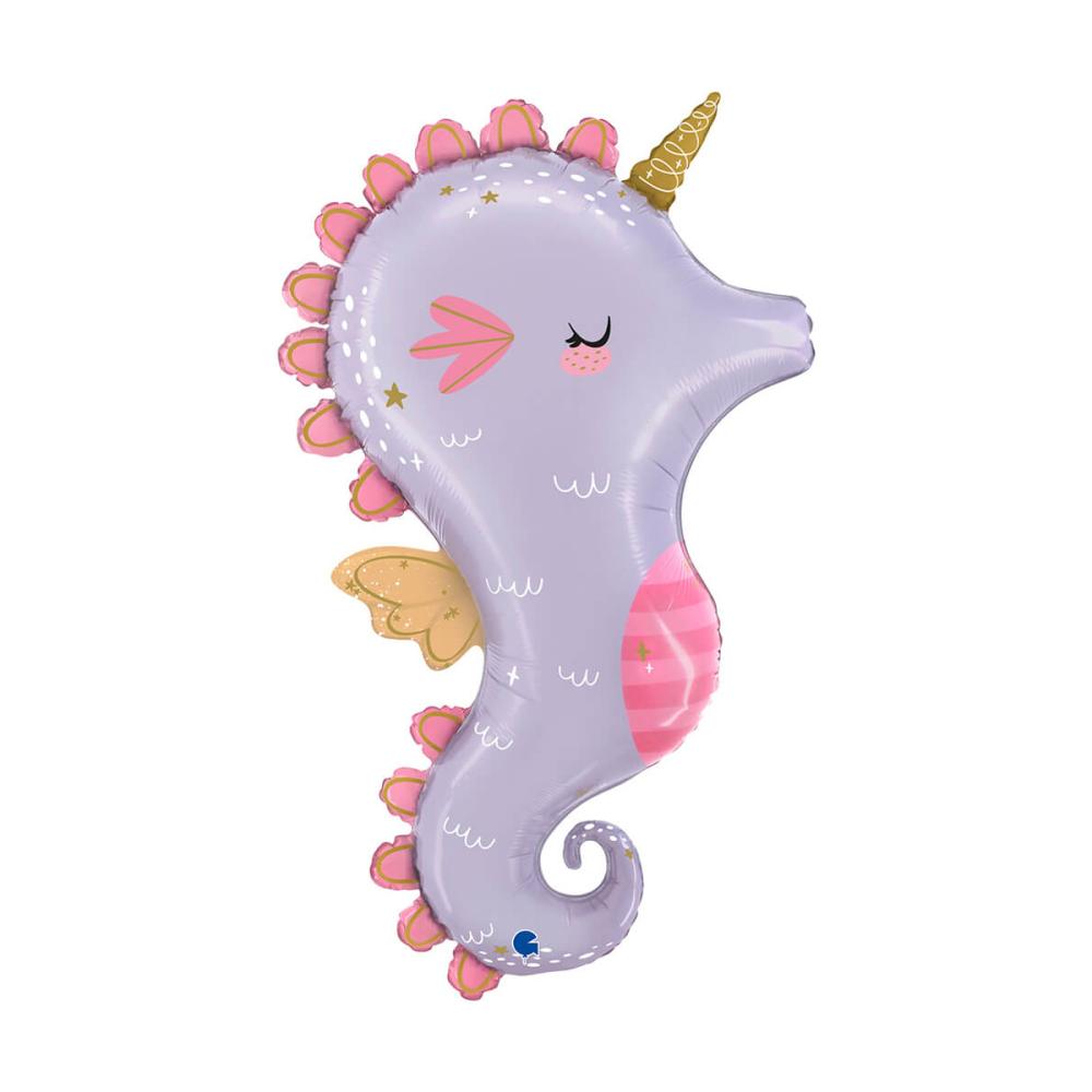 Folieballong - Magical Seahorse 91 cm