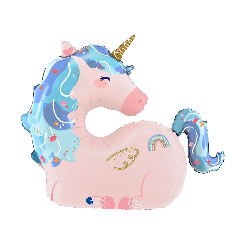 Folieballong - Maritime Unicorn Shape