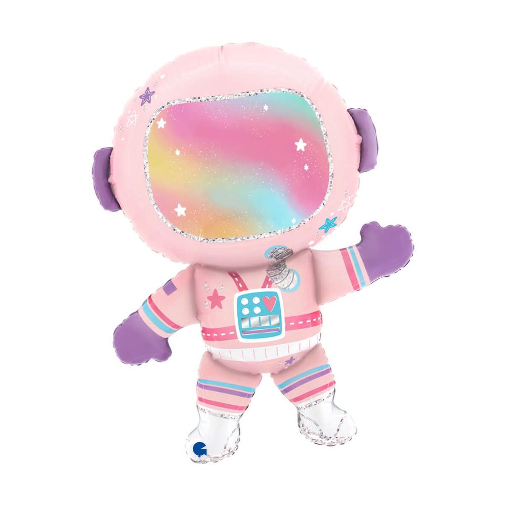 Folieballong - Lady Astronaut 73 cm