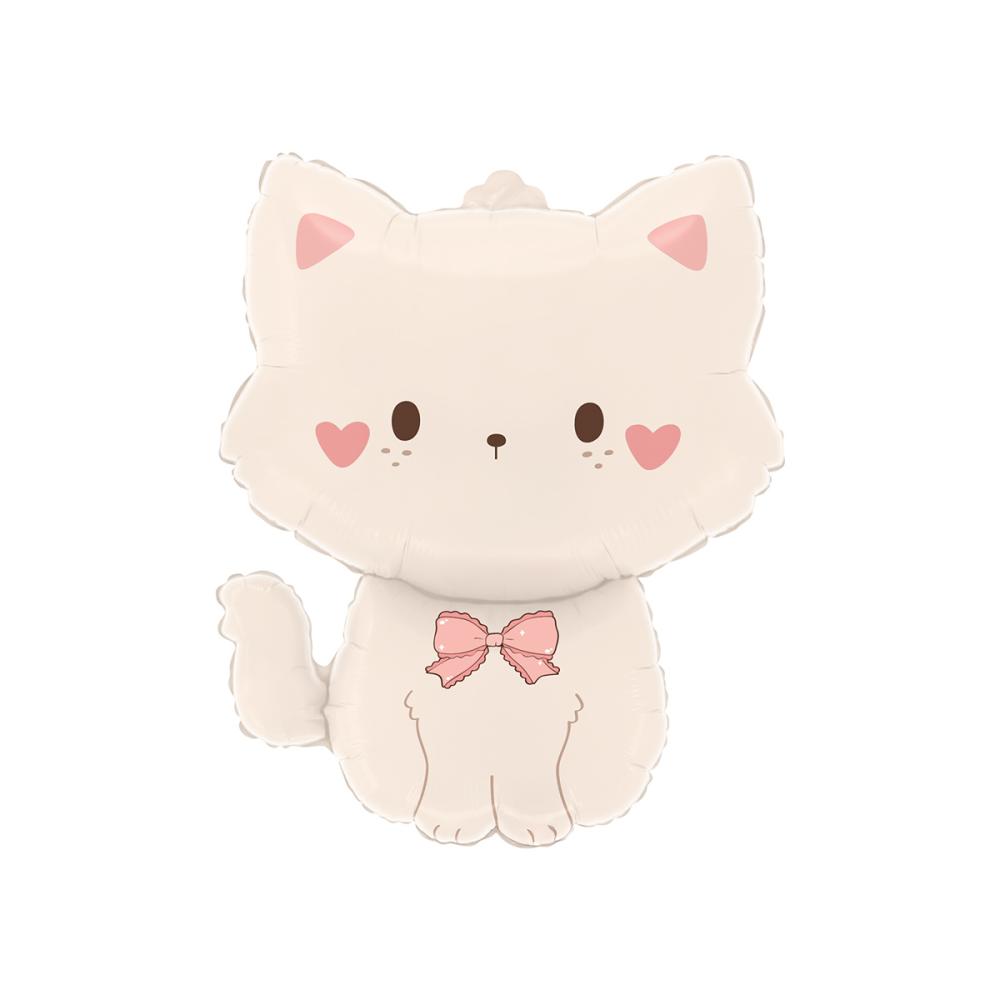 Folieballong - Coquette Cat Shape Single Pack