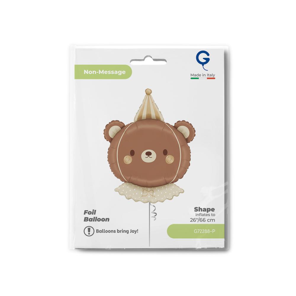 Folieballong - Vintage Bear