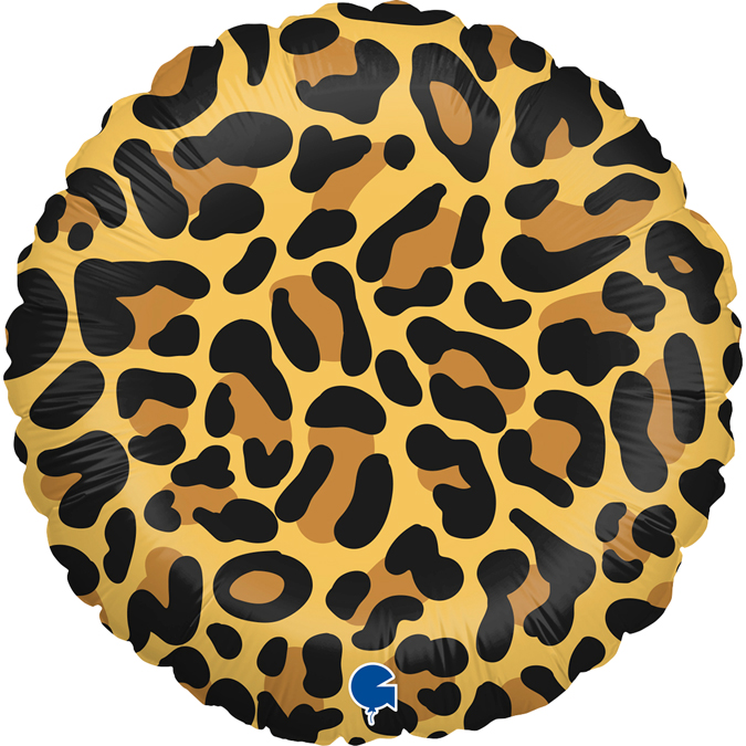 Folieballong - Leopard Spots 46 cm