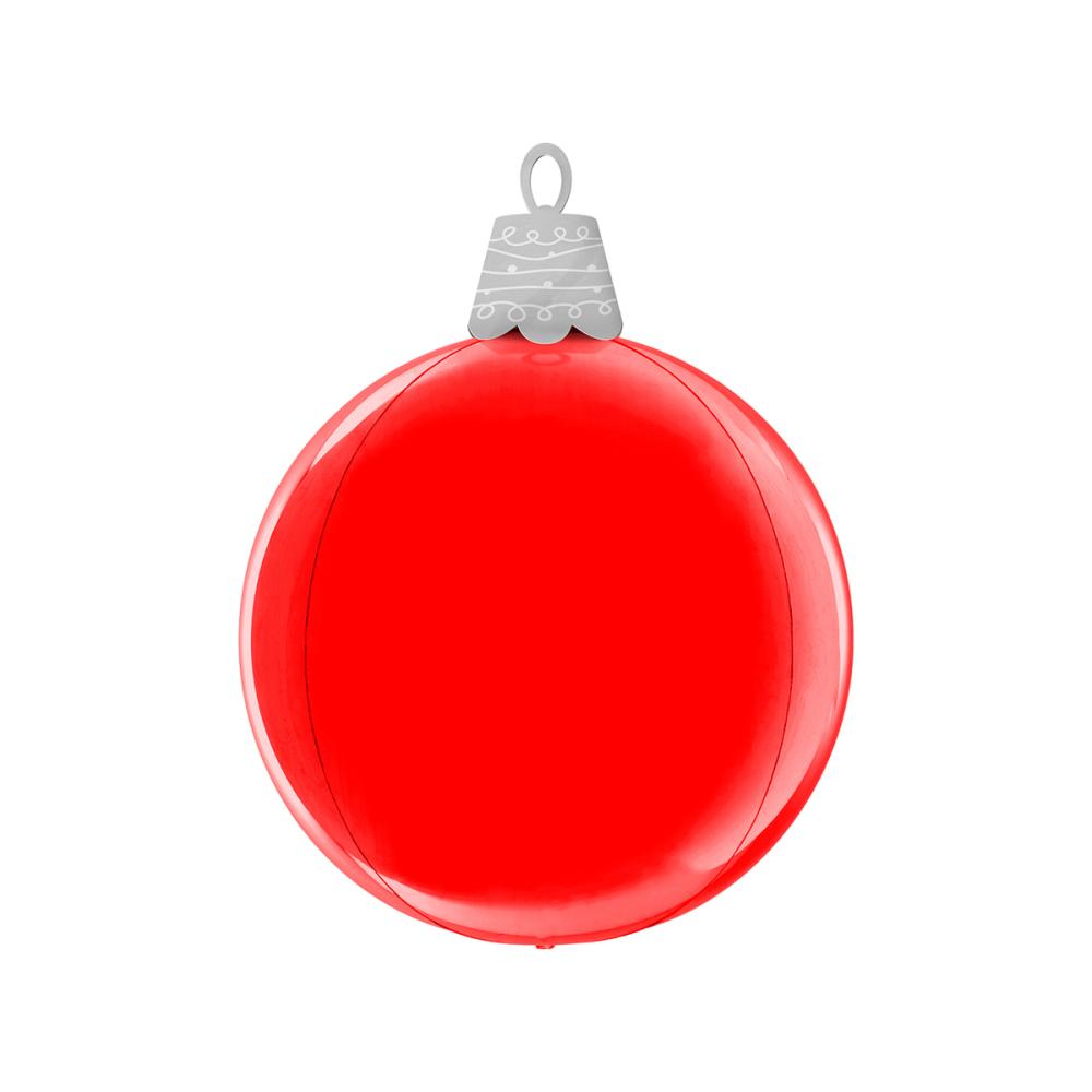 Folieballong - Julkula Röd 53 cm