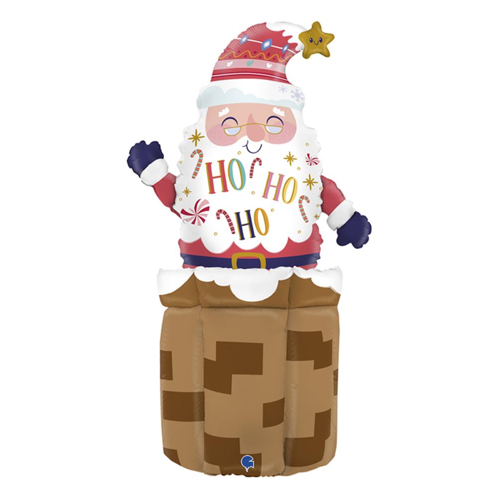 Folieballong - Adorable Santa - Standing