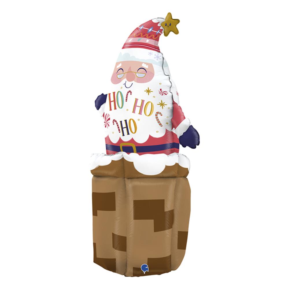 Folieballong - Adorable Santa - Standing