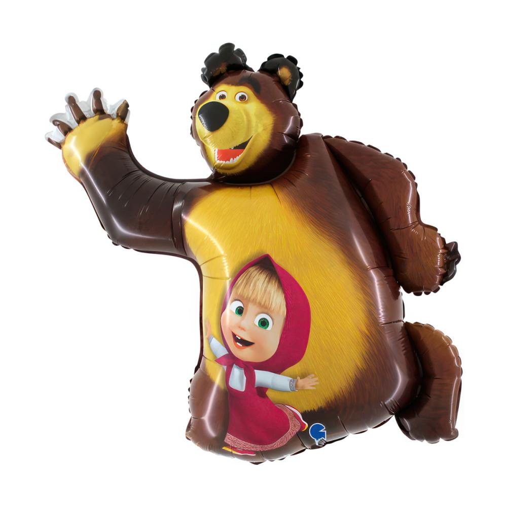 Folieballong - Masha and The Bear Shape