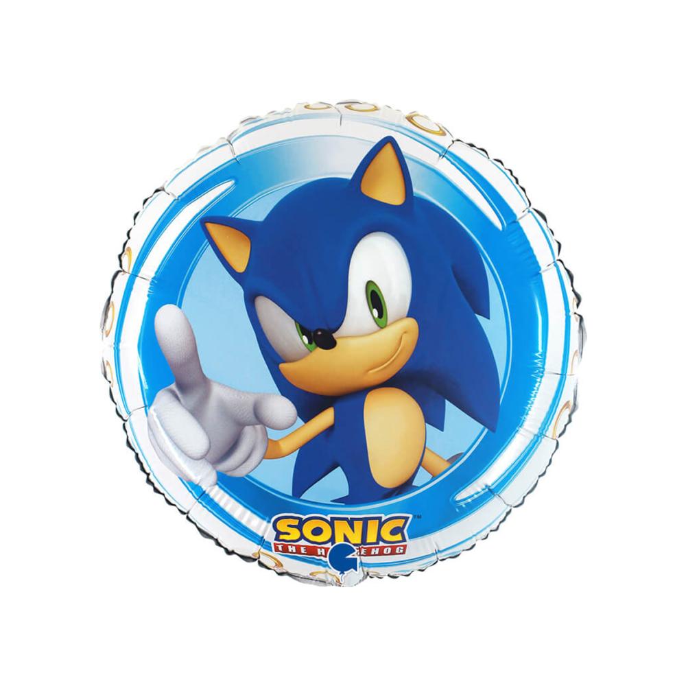 Folieballong - Sonic 46 cm