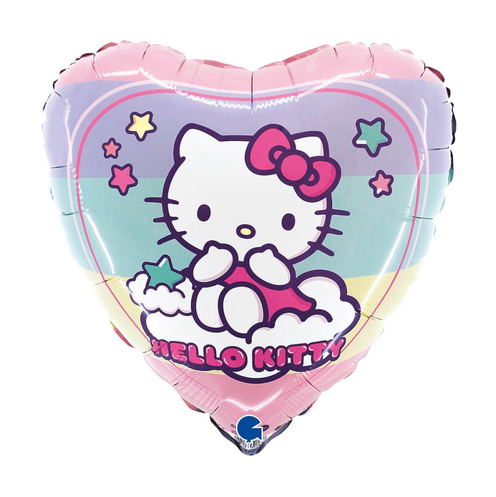 Folieballong - Hello Kitty Rainbow 46 cm