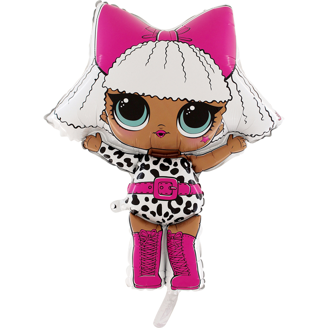 Folieballong - LOL- Surprise Diva Shape 94 cm