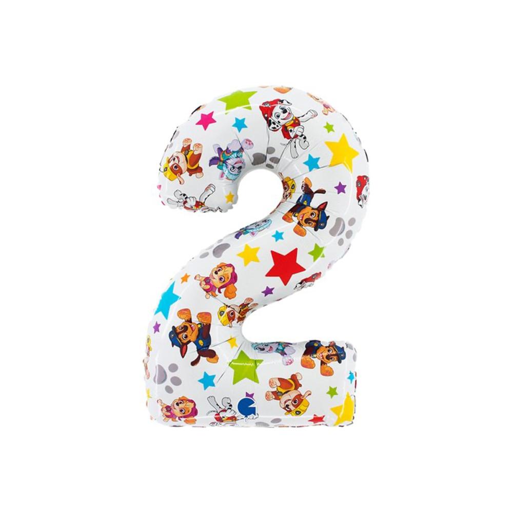 Ballongsiffra - Paw Patrol - Två 66 cm