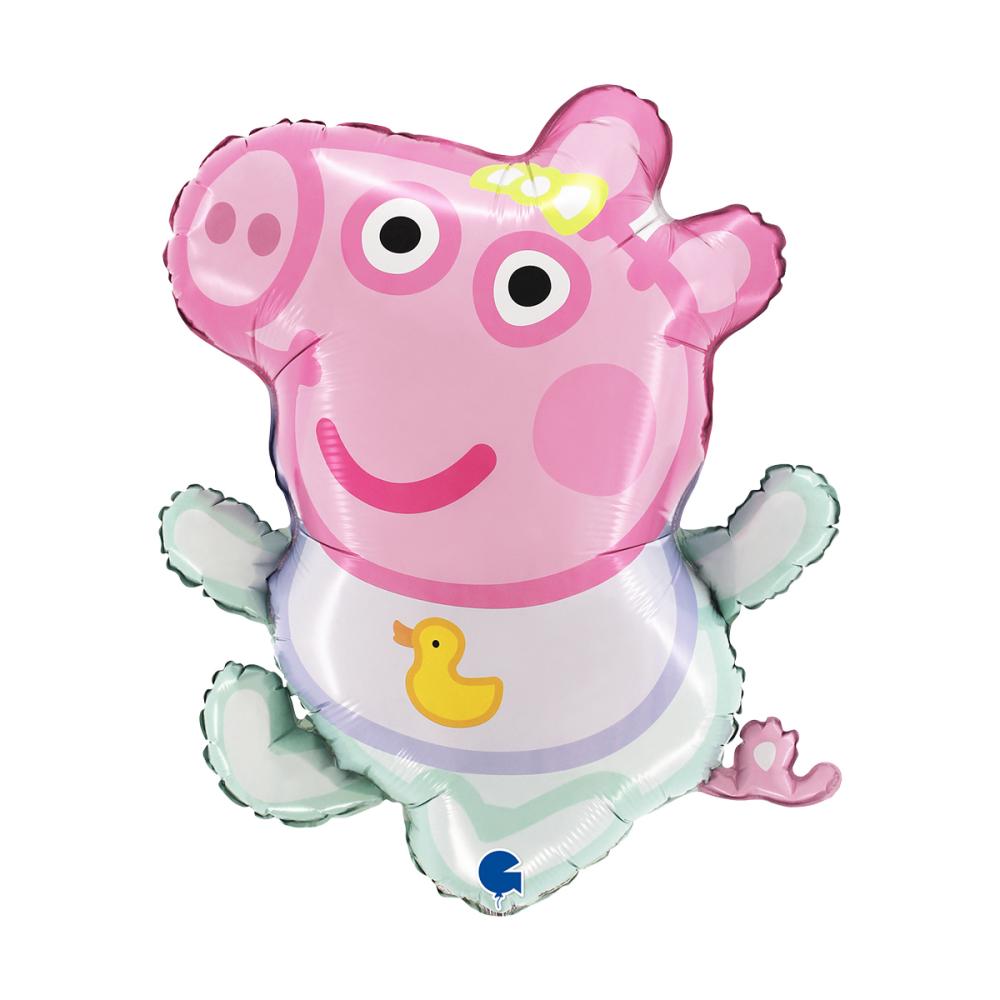 Folieballong - Greta Gris - Evie Shape 55 cm