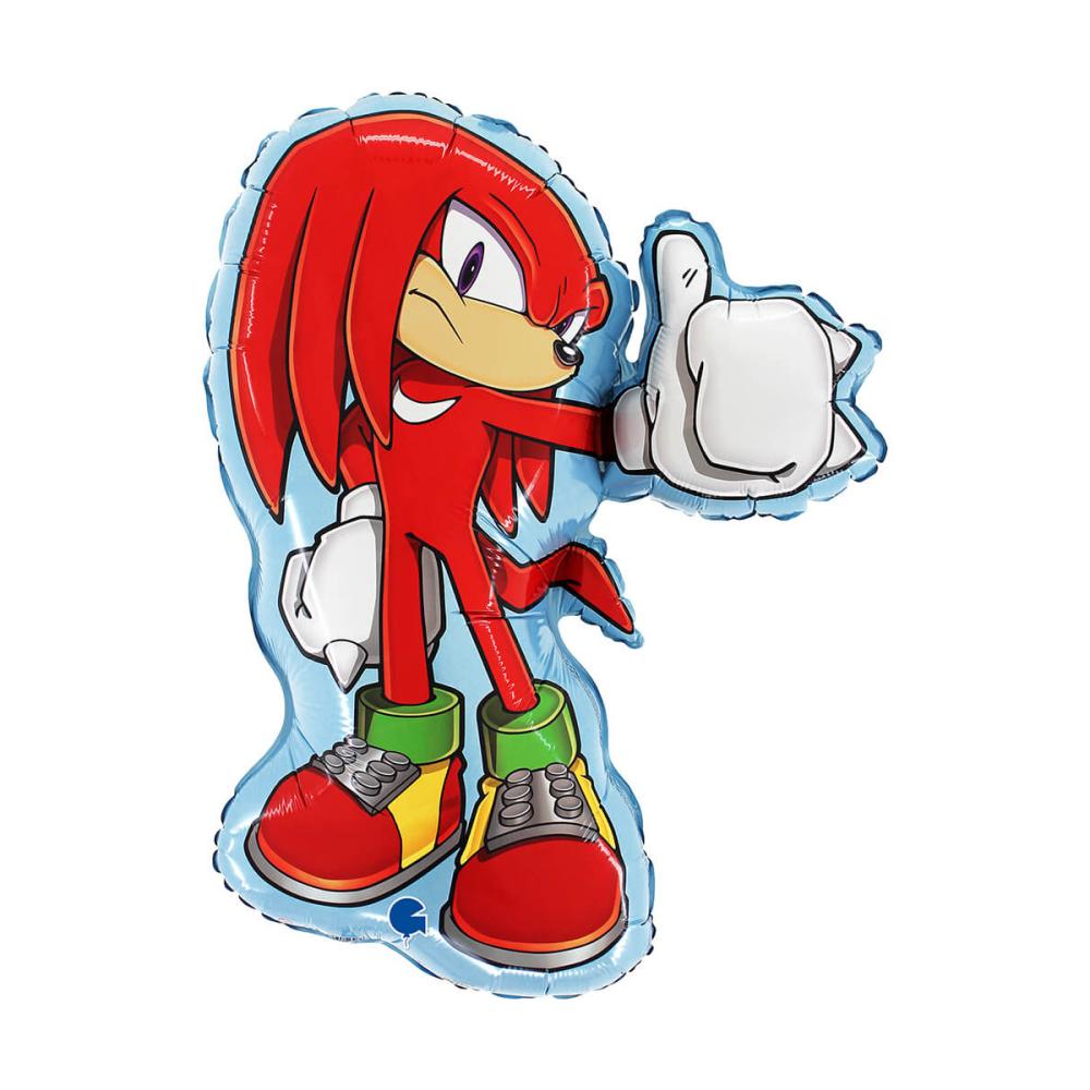 Folieballong - Sonic Knuckles 66 cm Shape