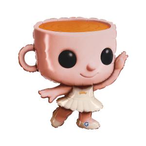 Folieballong - Brainrot - Ballerina Cappuccina Shape