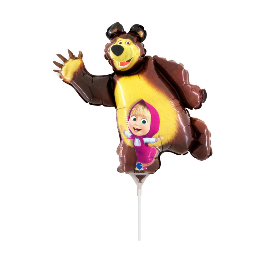 Folieballong Mini - Masha and The Bear